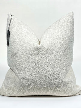 Cream Boucle Pillow