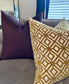 Purple Velvet Pillow/Cover