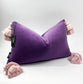 Pink & Purple Tassel Pillow