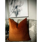 Orange Chenille Pillow/Cover