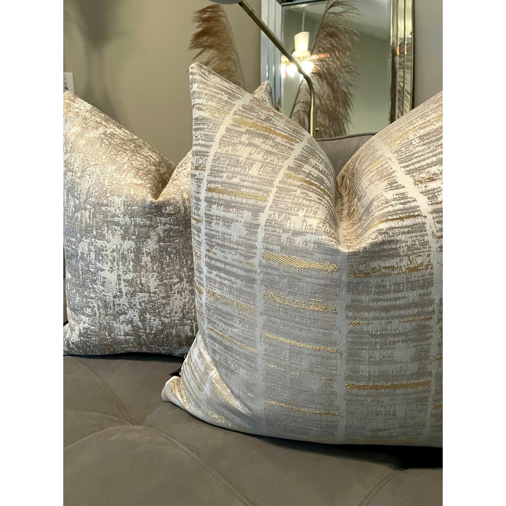 Metallic Gold Pillow/Cover